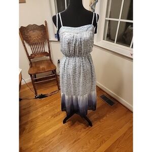 Knox Rose Sleeveless Blue, Seafoam, Blue Purple Ombre Dress For Women Size Small